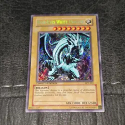 Konami Yu-Gi-Oh! Blue-Eyes White Dragon Limited Edition Foil BPT-003 3000/2500 - Image 1