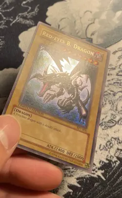 Yu-Gi-Oh! Red-Eyes B. Dragon BPT-005 2002 Collectors Tin Limited, secret rare - Image 3