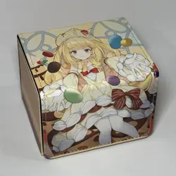 PU Leather Magnetic Flip Deck Box - Multicolor Anime Girl - Madolche - YuGiOh - Image 1