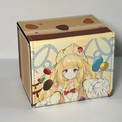 PU Leather Magnetic Flip Deck Box - Multicolor Anime Girl - Madolche - YuGiOh - Image 2