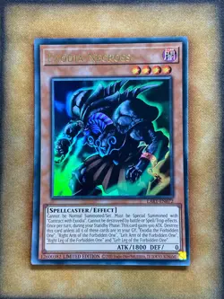 Yugioh Exodia Necross LART-EN072 Ultra Rare Lost Art Promo Limited Edition NM - Image 1