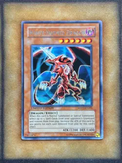 Yugioh White-Horned Dragon MDP2-EN006 Rare Limited Edition NM - Image 1