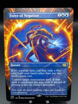 Force of Negation (Borderless) Double Masters 2022 Regular - Image 1