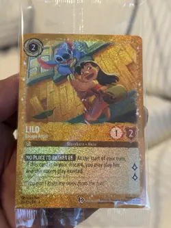 Lilo: Escape Artist 25/P2 Sealed Promo Foil - Lorcana Lilo Sealed - Image 1