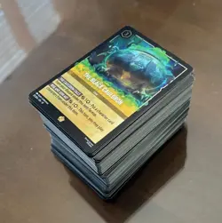 Disney Lorcana TCG Lot 188 Cold Foils Random (Legendary,Super rare, rare, uc, c) - Image 1