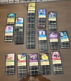 Disney Lorcana TCG Lot 188 Cold Foils Random (Legendary,Super rare, rare, uc, c) - Image 2