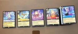 Disney Lorcana TCG Lot 188 Cold Foils Random (Legendary,Super rare, rare, uc, c) - Image 3