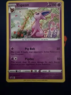 Espeon SWSH174 Holo SWSH: Sword & Shield Promo Cards - Pokemon Card - NM - Image 1
