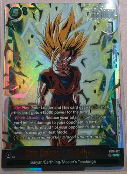 Son Gohan Childhood FB10-122 Secret Rare Art Dragon Ball Super Card Game - Image 1