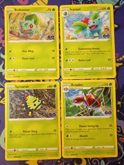Pokemon Go Bulk Lot C/UC/HR 48 Cards No Doubles English-japanese Mix - Image 2