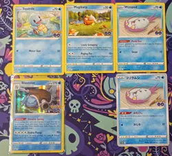 Pokemon Go Bulk Lot C/UC/HR 48 Cards No Doubles English-japanese Mix - Image 4