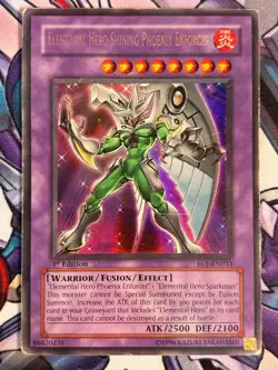 Elemental Hero Shining Pheonix EOJ-EN033 ULTRA RARE YuGiOh Card First Edition - Image 1