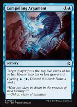 Compelling Argument - LP Foil C : Amonkhet - Image 1