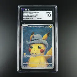 CGC 10 Pikachu with Grey Felt Hat Pokemon Promo Graded Card - Image 1