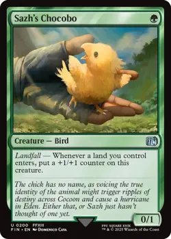 Sazh's Chocobo - 200 - FINAL FANTASY - Image 1