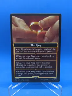 1x The Ring Token 0013 - Lord of the Rings LTR - MTG Regular NM - Image 1