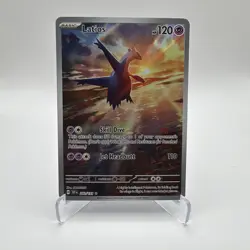 Pokemon TCG Latios 203/191 SV08 Surging Sparks Illustration Rare Full Art Holo - Image 1