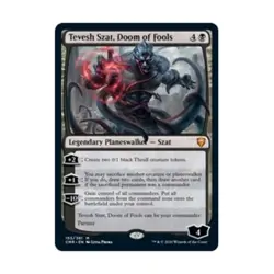 WOTC MtG Commander Legends Tevesh Szat, Doom of Fools (MR) NM - Image 1