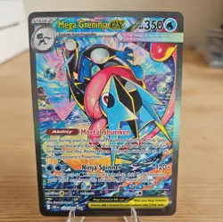 Pokemon TCG MEGA GRENINJA EX 116/086 Special Illustration Rare SIR MINT/NM - Image 1