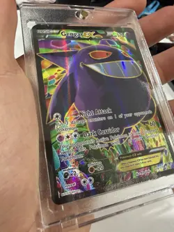 Gengar EX 114/119 XY Phantom Forces Full Art Holo Ultra Rare English 2014 - Image 2