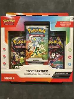 Pokemon First Partner Illustration Collection Series 2 Sealed - Image 1