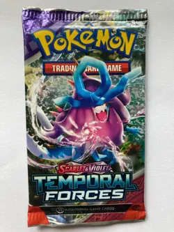 Pokemon TCG: Scarlet and Violet Temporal Forces x1 Booster Pack - Random Art - Image 1