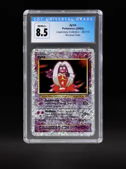 2002 POKEMON LEGENDARY COLLECTION REVERSE HOLO REVERSE HOLO #26 JYNX CGC 8 - Image 1