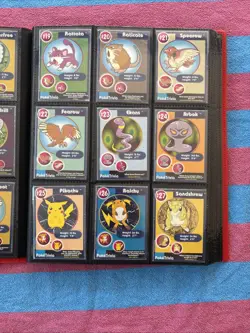1999 Original 151 Complete Burger King PokeTrivia Pokemon Master Set - Sleeved - Image 3
