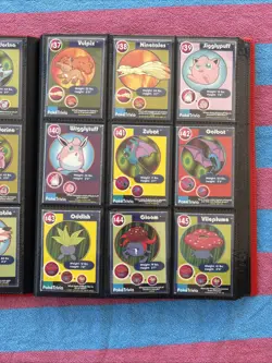 1999 Original 151 Complete Burger King PokeTrivia Pokemon Master Set - Sleeved - Image 5