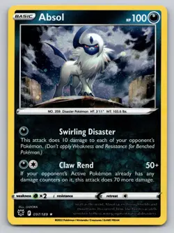 Absol 97/189 Rare Deck Exclusives Pokemon Near Mint - Image 1