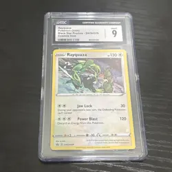 Pokemon Rayquaza SWSH029 Black Star Promo Pixel Cosmos Holo CGC 9 English - Image 1