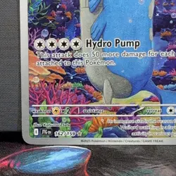 Pokemon - Journey Together - Wailord 162/159 - Illustration Rare - NM/M - Image 5