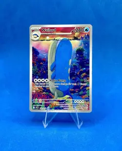 Wailord 162/159 Journey Together Illustration Rare Pokemon Card NM - Image 1