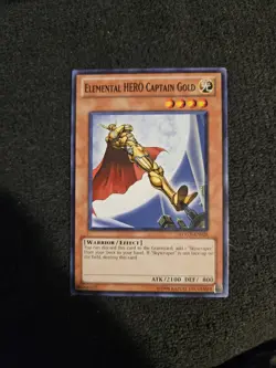 Elemental HERO Captain Gold - LCGX-EN026 - Common LP Yugioh Legend - Image 1