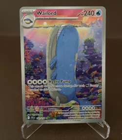 Wailord 162/159 Illustration Rare - Journey Together - Pokemon TCG - NM/M - Image 1