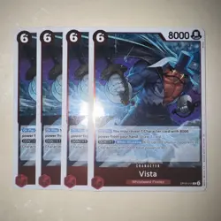 Vista OP16-011 English Bandai One Piece TCG CCG 4X Playset Card Game CCG - Image 1