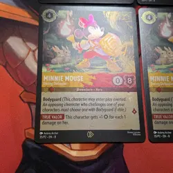 Minnie Mouse Daring Defender 35/P2 Foil Promo LP Disney Lorcana DLPC x4 - Image 5