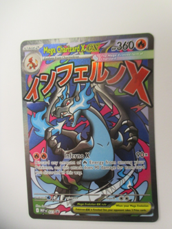 Pokemon Mega Charizard X EX Card 023 English Mega Charizard UPC Promo NM/M - Image 1