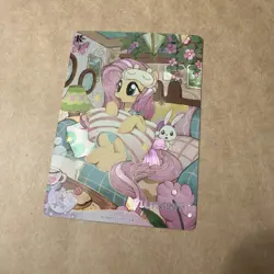 Kayou My little Pony CCG Card MLPME03-UR-005L4 Fluttershy Pajamas - Image 1
