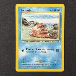 Swinub 79/111 Neo Genesis Pokemon Card - Image 2