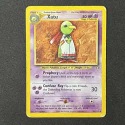 Xatu 52/111 Neo Genesis Pokemon Card - Image 2