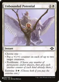Unbounded Potential - Near Mint MTG The List - Image 1