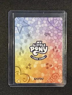 Kayou My Little Pony Card Game Applejack Full Art Holo BP01-CR04 - Image 2