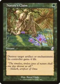 MTG - Nature's Claim (Timeshifted) - Time Spiral Remastered - X1 - (NM) - - Image 1