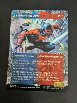 Spider-Man 2099 (0216) (Borderless) Marvel's Spider-Man Regular - Image 1