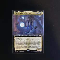 Tivit, Seller of Secrets (Extended Art) Commander: Streets of New Capenna NM MTG - Image 1