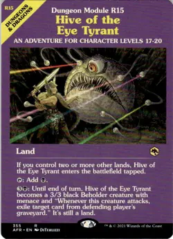 Hive of the Eye Tyrant (Dungeon Module) R Adventures in the Forgotten Realms 355 - Image 1