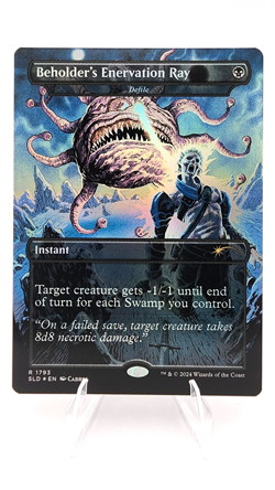 Beholder's Enervation Ray - Defile (Rainbow Foil) Secret Lair Drop Foil - Image 1