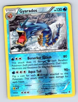 Gyarados 23/83 Rare Generations Pokemon Reverse Holo Near Mint - Image 1