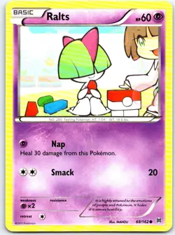 Ralts 68/162 Normal Common BREAKthrough Pokemon NM - Image 1
